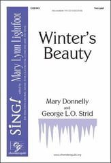 Winter's Beauty Two-Part choral sheet music cover